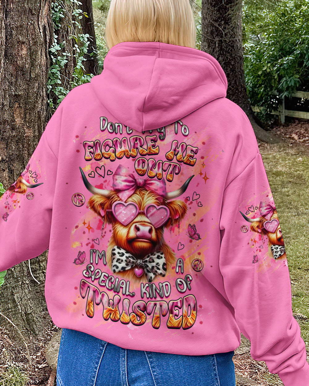 DON'T TRY TO FIGURE ME OUT HEIFER ALL OVER PRINT - YHHG1609252
