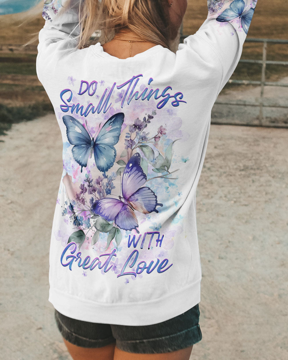 DO SMALL THINGS WITH GREAT LOVE ALL OVER PRINT - YHHG1707233