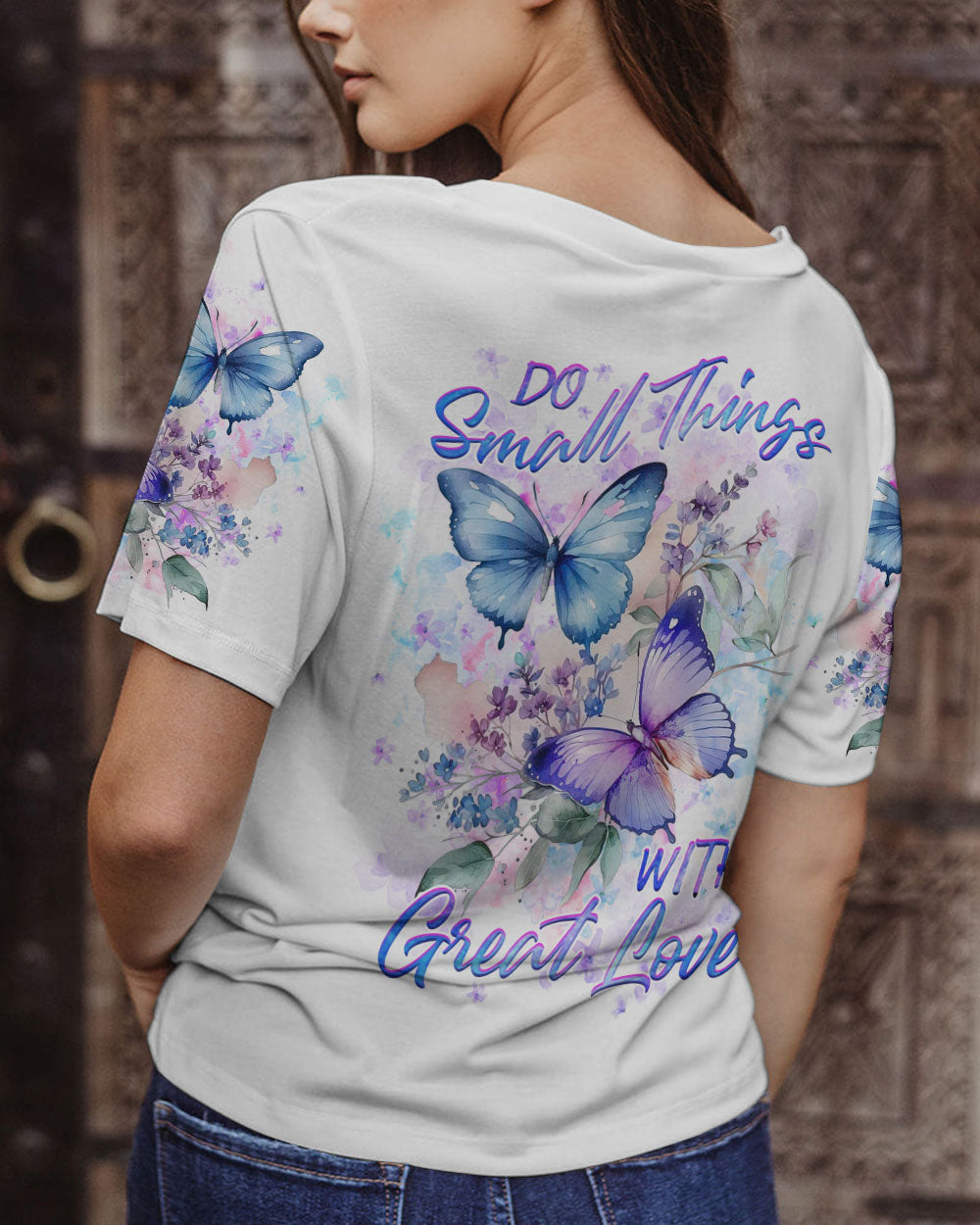 DO SMALL THINGS WITH GREAT LOVE ALL OVER PRINT - YHHG1707233