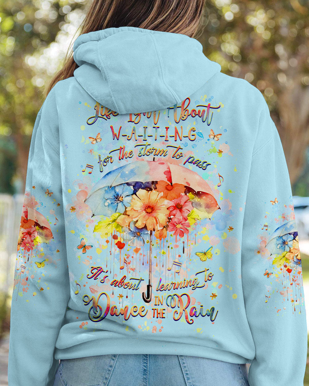 LEARNING TO DANCE IN THE RAIN ALL OVER PRINT - YHHG1707243