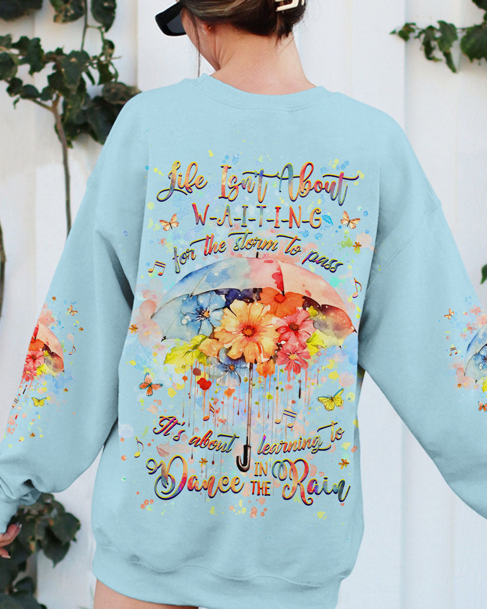 LEARNING TO DANCE IN THE RAIN ALL OVER PRINT - YHHG1707243