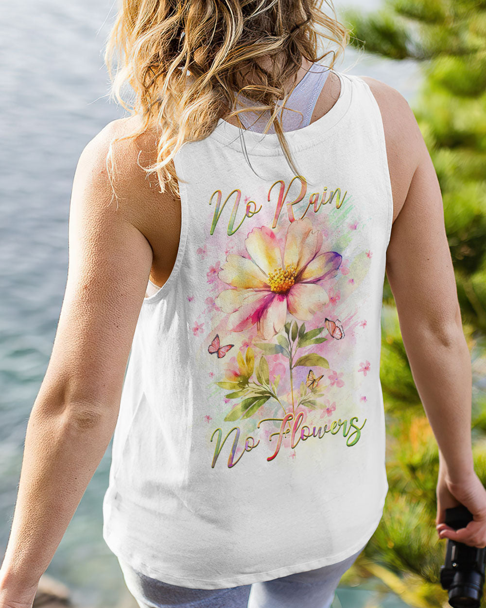 NO RAIN NO FLOWERS ALL OVER PRINT - YHHG1807231
