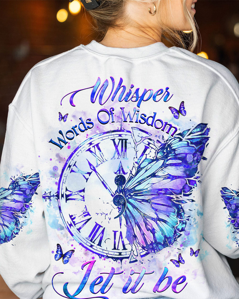 WHISPER WORDS OF WISDOM ALL OVER PRINT - YHHG1807232