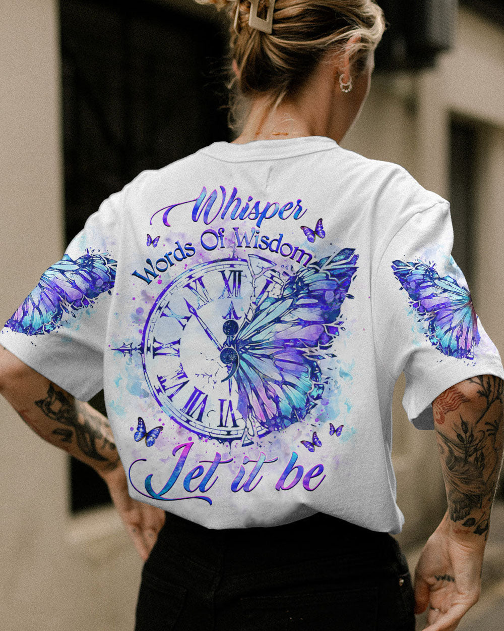 WHISPER WORDS OF WISDOM ALL OVER PRINT - YHHG1807232
