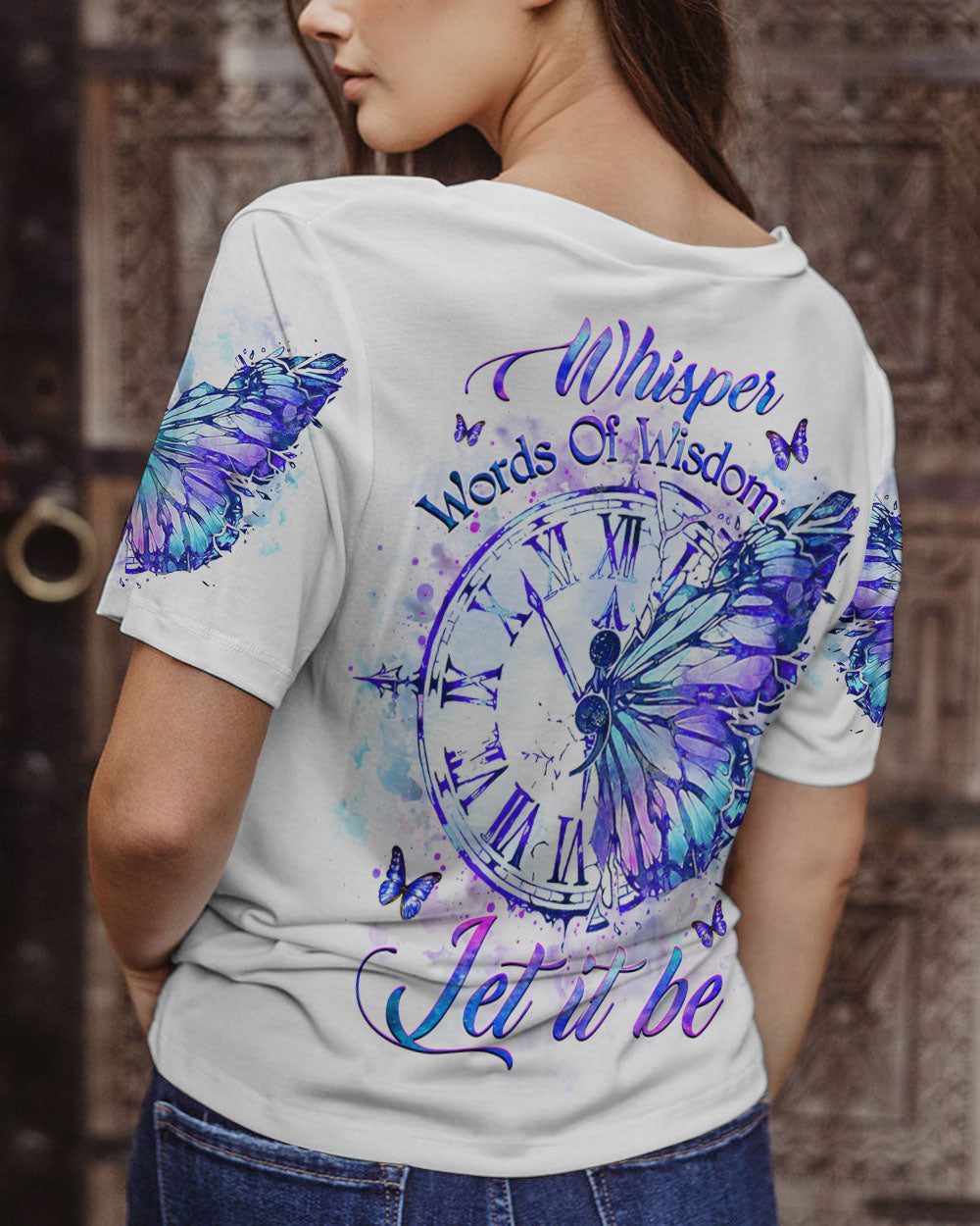 WHISPER WORDS OF WISDOM ALL OVER PRINT - YHHG1807232