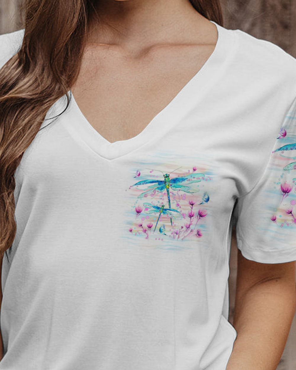 JUST BELIEVE DRAGONFLY ALL OVER PRINT - YHHG1808234
