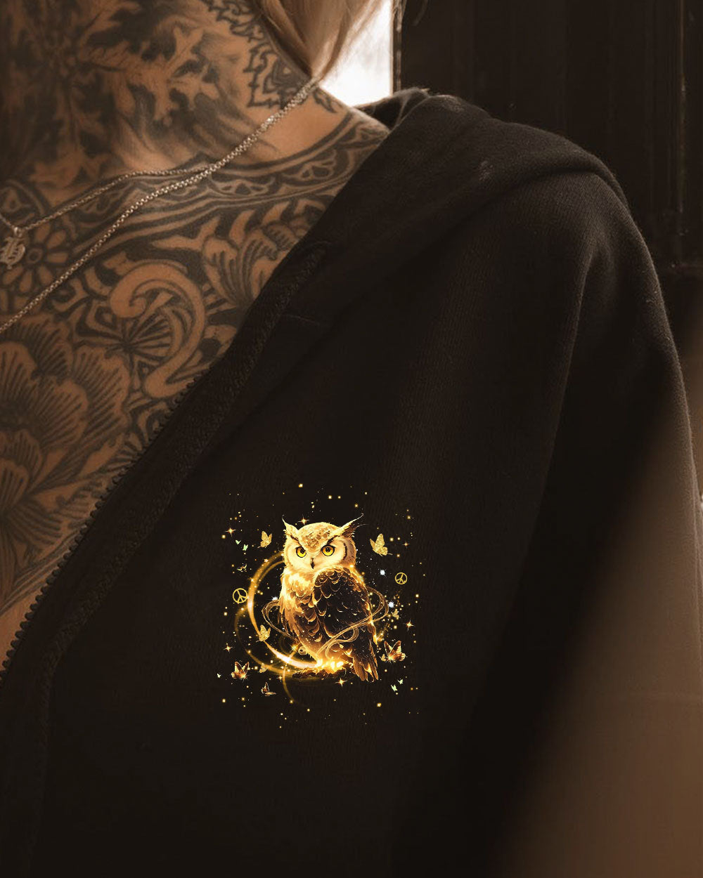 WHISPER WORDS OF WISDOM LET IT BE OWL ALL OVER PRINT - YHHG1811251