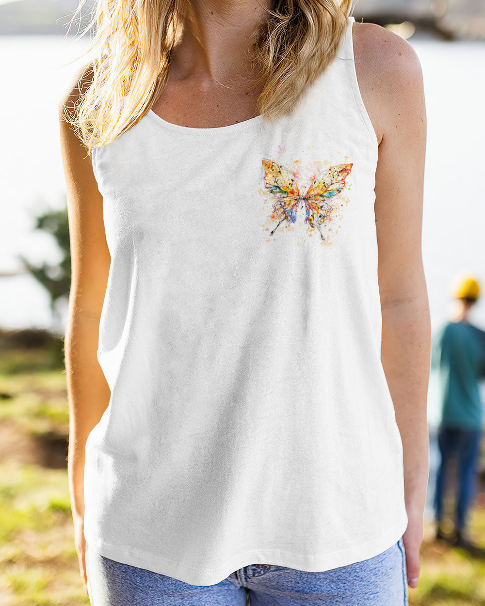 JUST BELIEVE BUTTERFLY ALL OVER PRINT - YHHG1907231