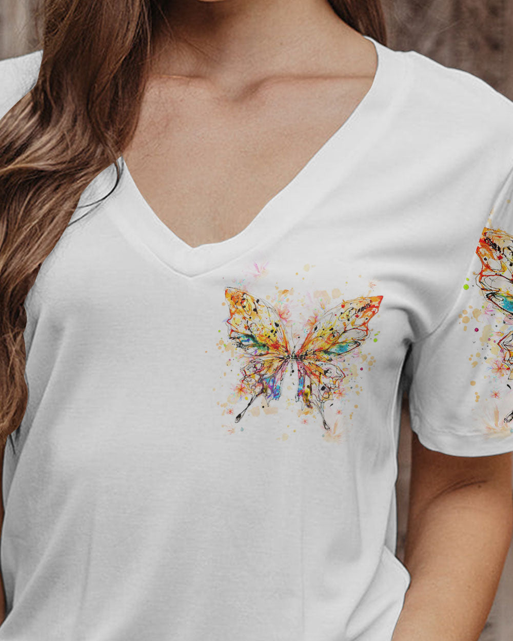 JUST BELIEVE BUTTERFLY ALL OVER PRINT - YHHG1907231