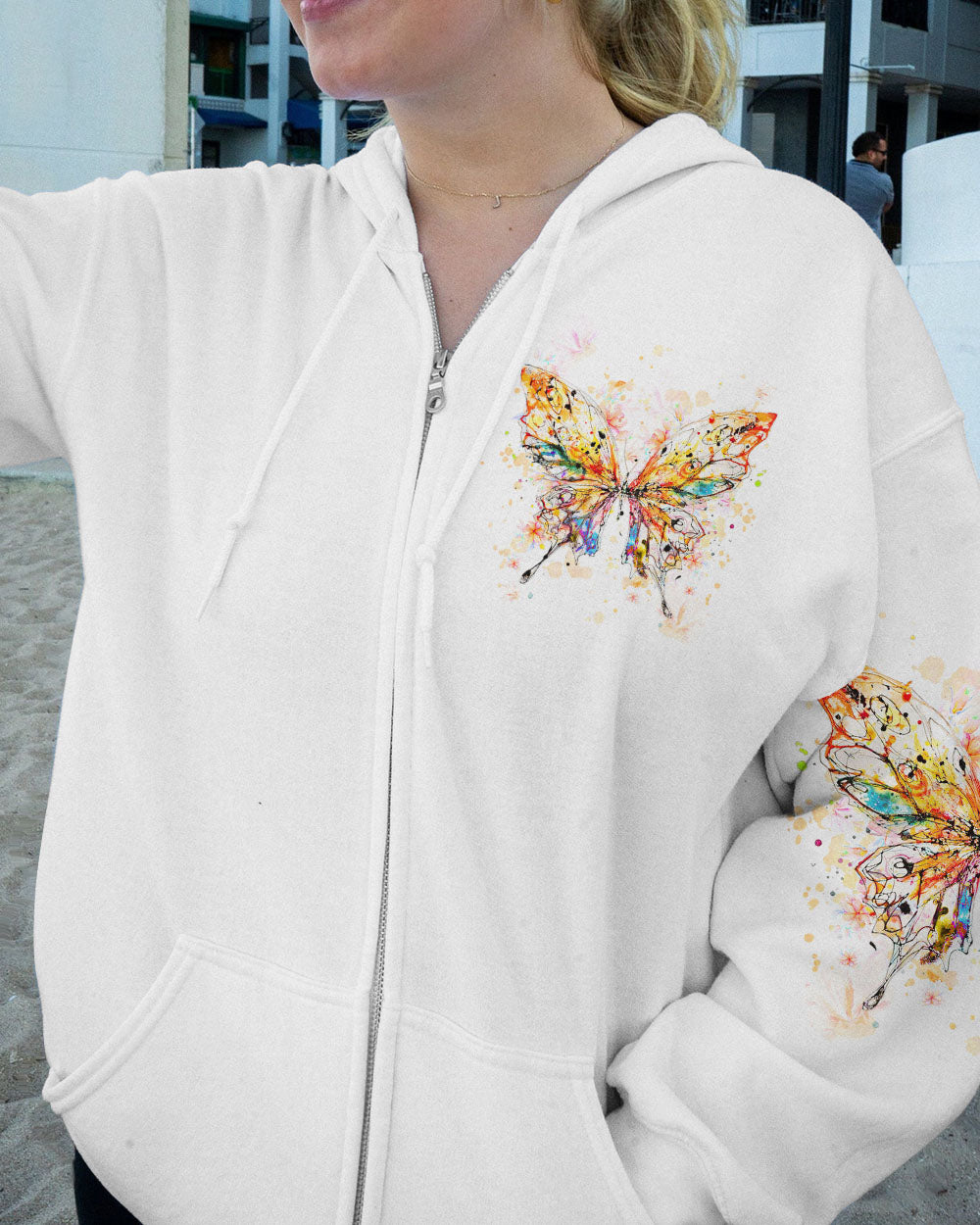 JUST BELIEVE BUTTERFLY ALL OVER PRINT - YHHG1907231