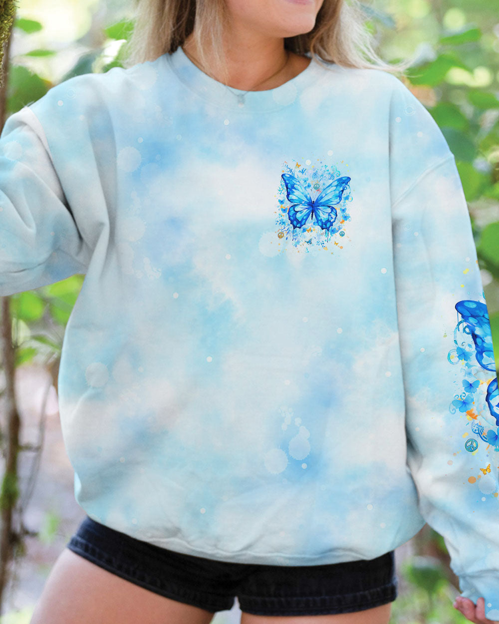 WHISPER WORDS OF WISDOM BUTTERFLY ALL OVER PRINT - YHHG1907244