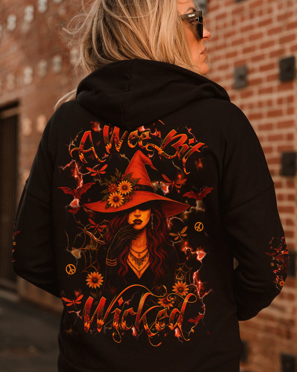 A WEE BIT WICKED HALLOWEEN ALL OVER PRINT - YHHG1908251