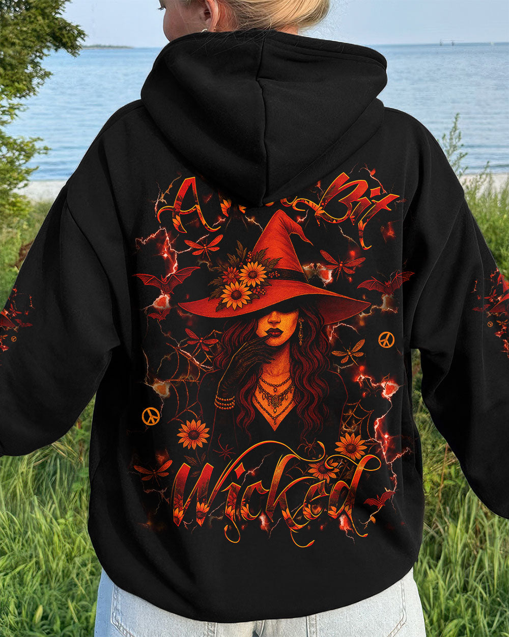 A WEE BIT WICKED HALLOWEEN ALL OVER PRINT - YHHG1908251