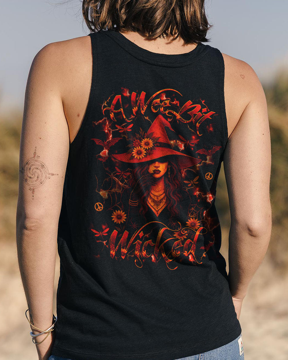 A WEE BIT WICKED HALLOWEEN ALL OVER PRINT - YHHG1908251