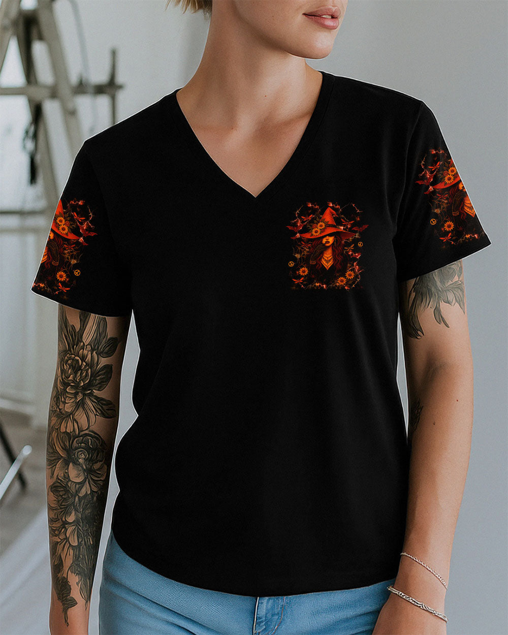 A WEE BIT WICKED HALLOWEEN ALL OVER PRINT - YHHG1908251