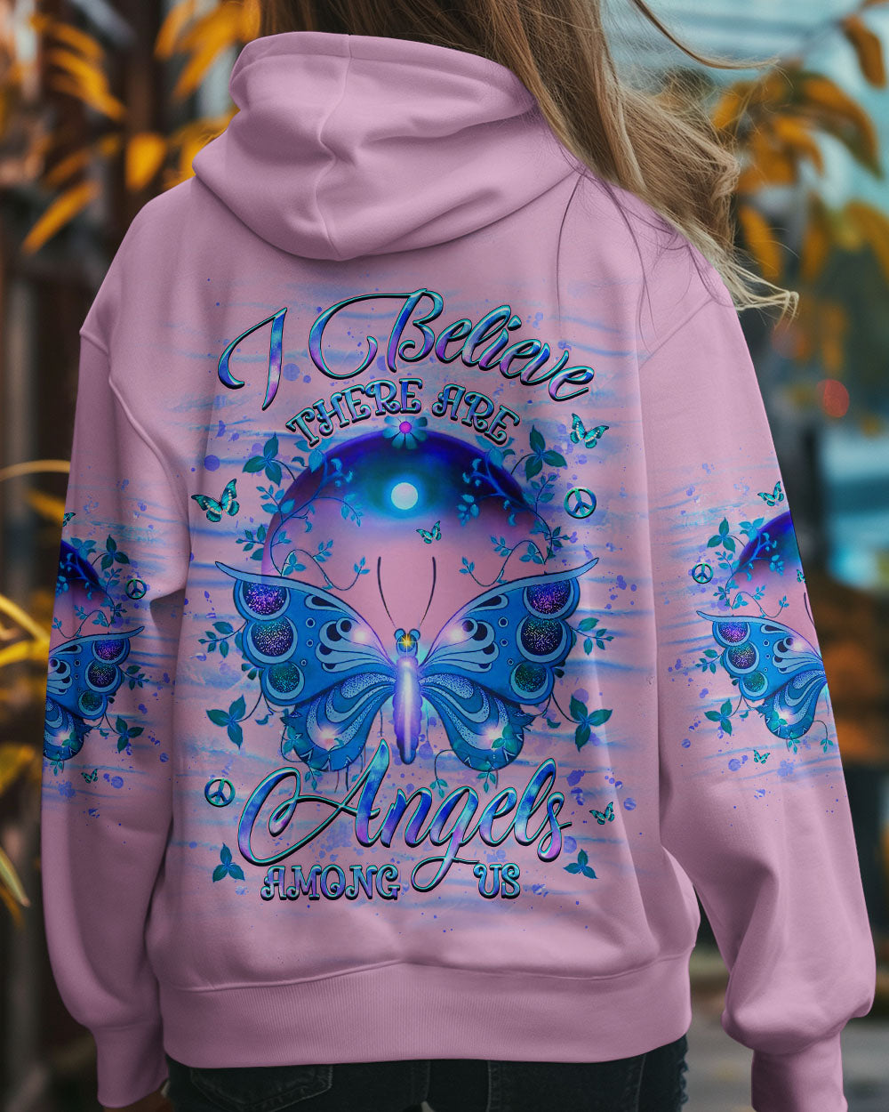 I BELIEVE THERE ARE ANGELS AMONG US ALL OVER PRINT - YHHG2009241