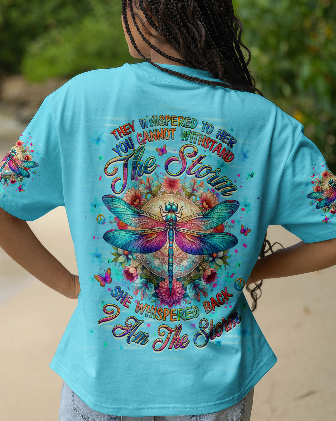 I AM THE STORM DRAGONFLY ALL OVER PRINT - YHHG2010252