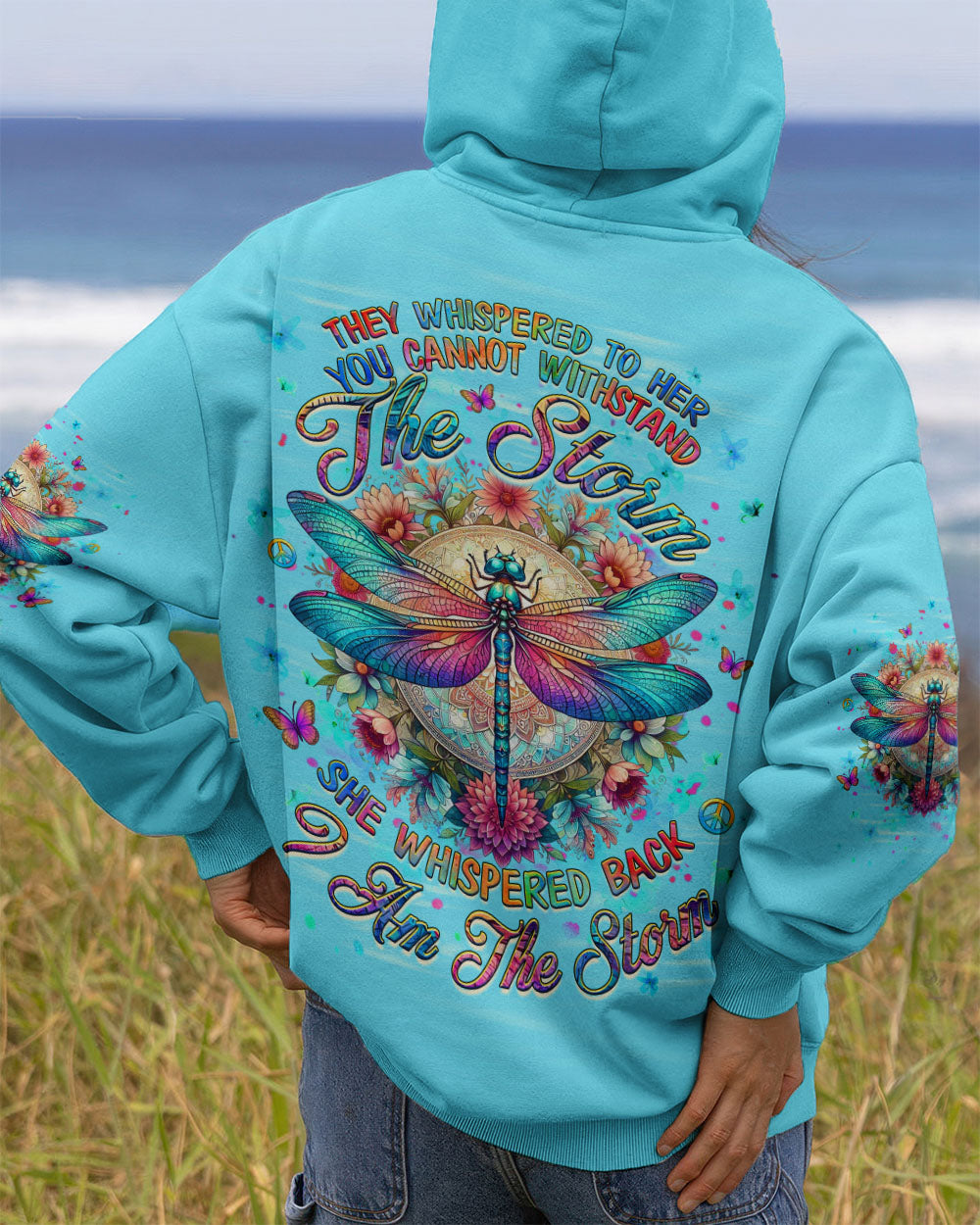 I AM THE STORM DRAGONFLY ALL OVER PRINT - YHHG2010252