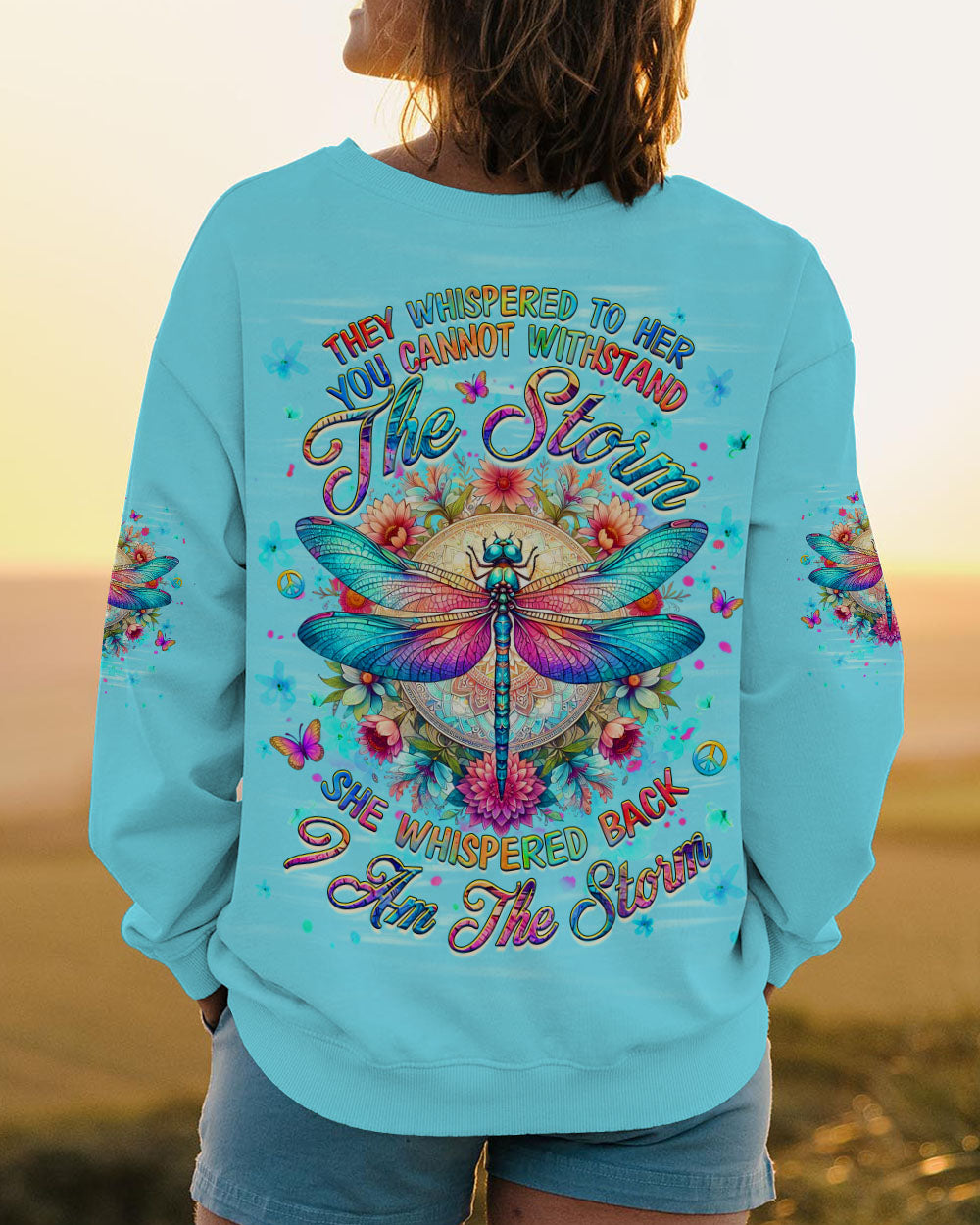 I AM THE STORM DRAGONFLY ALL OVER PRINT - YHHG2010252