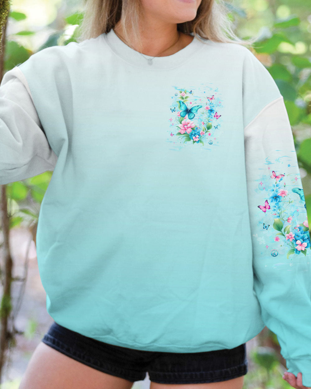 DREAM WITHOUT FEAR BUTTERFLY ALL OVER PRINT - YHHG2101251