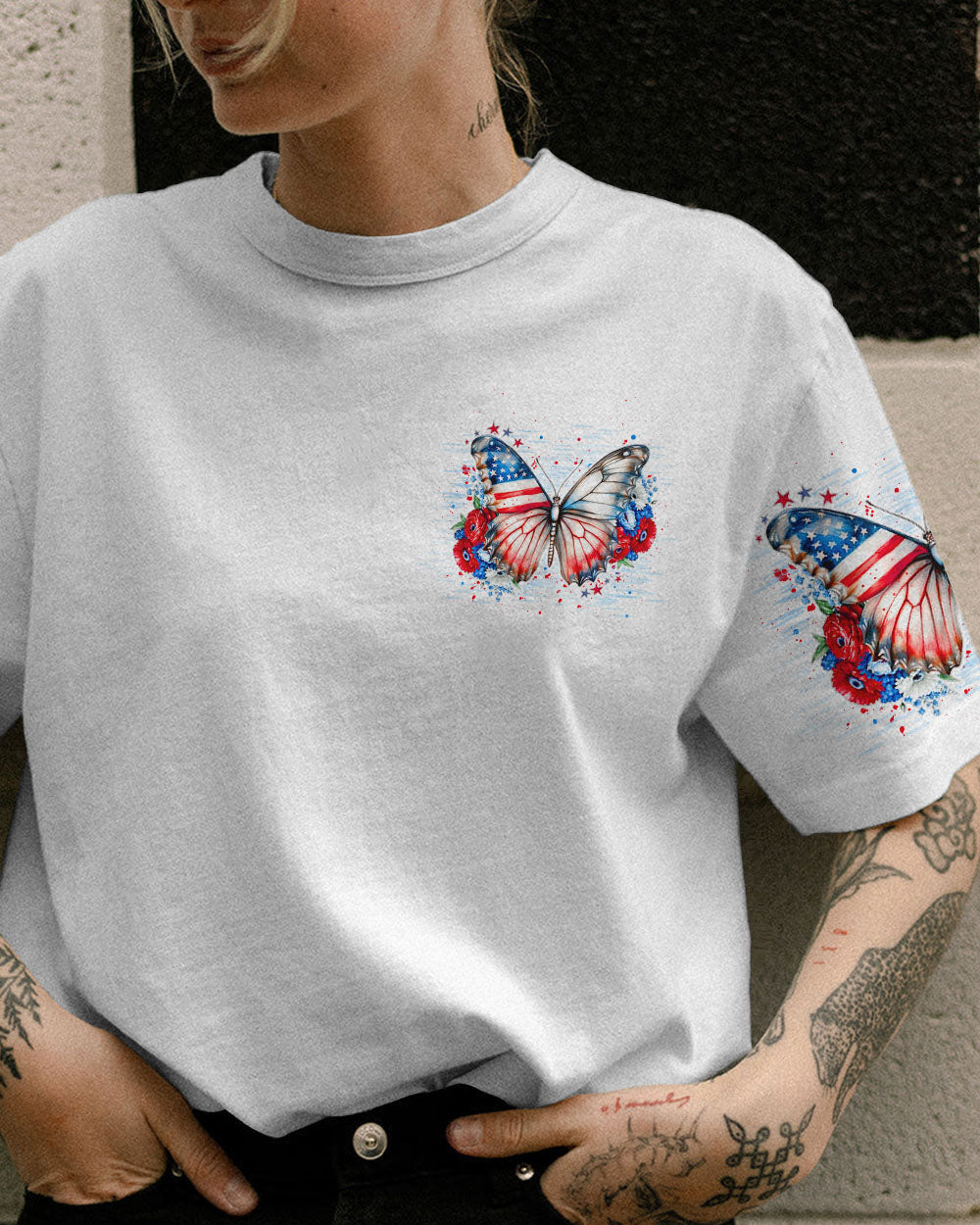 BE THE CHANGE YOU WANT TO SEE BUTTERFLY ALL OVER PRINT - YHHG2107231