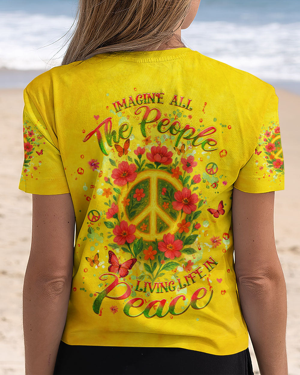IMAGINE ALL THE PEOPLE LIVING LIFE IN PEACE ALL OVER PRINT - YHHG2204253