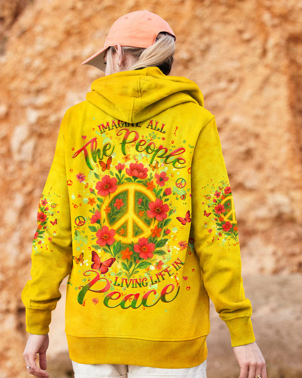 IMAGINE ALL THE PEOPLE LIVING LIFE IN PEACE ALL OVER PRINT - YHHG2204253