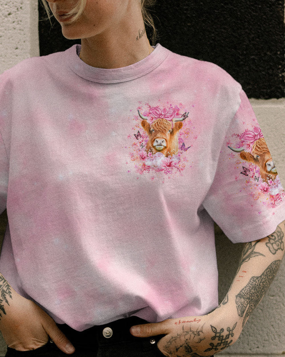 LITTLE MISS MOODY ALL OVER PRINT - YHHG2308231