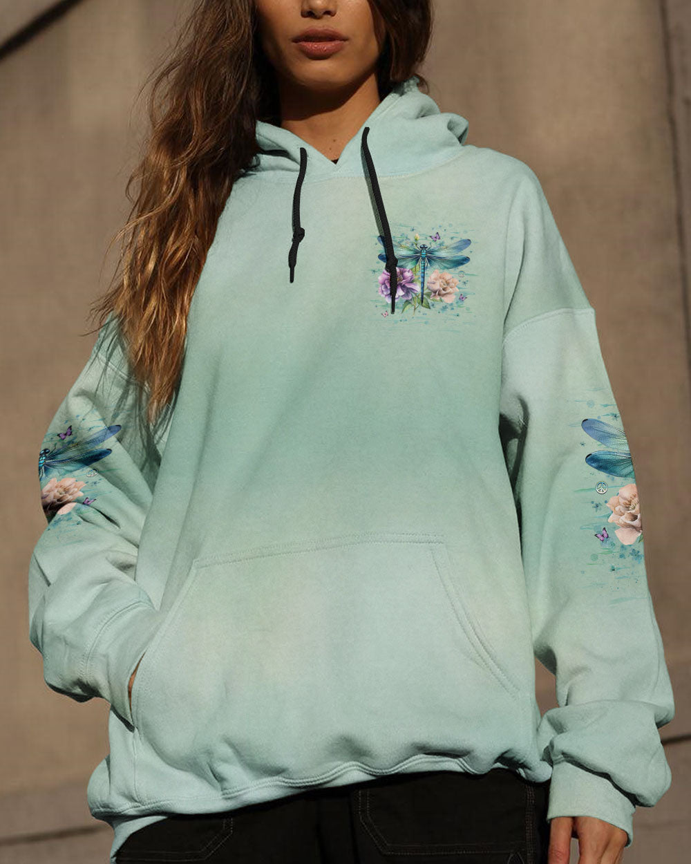 JUST BREATHE DRAGONFLY ALL OVER PRINT - YHHG2401251