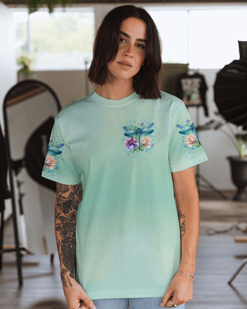 JUST BREATHE DRAGONFLY ALL OVER PRINT - YHHG2401251