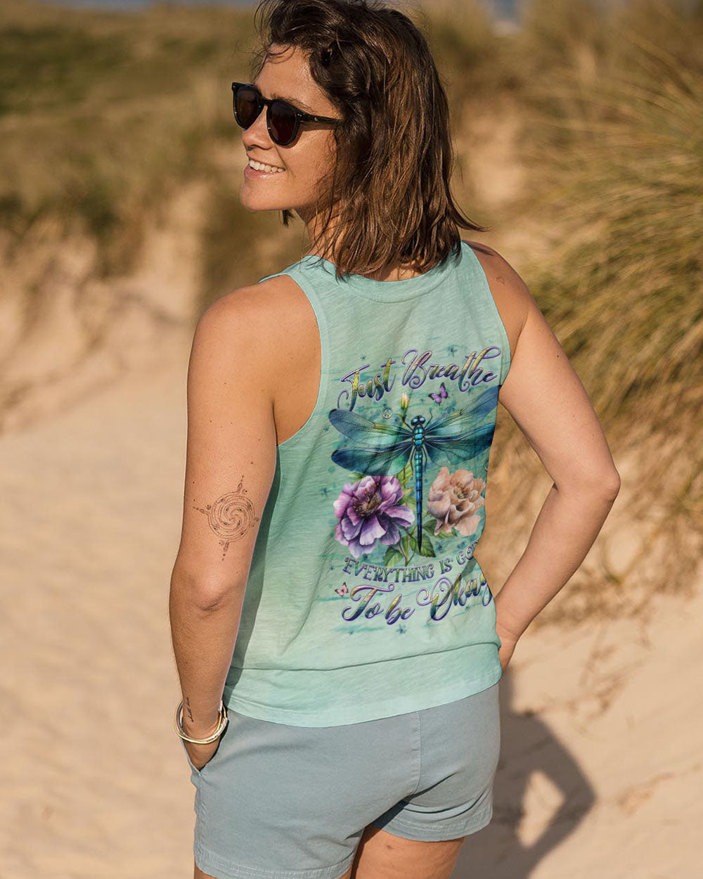 JUST BREATHE DRAGONFLY ALL OVER PRINT - YHHG2401251