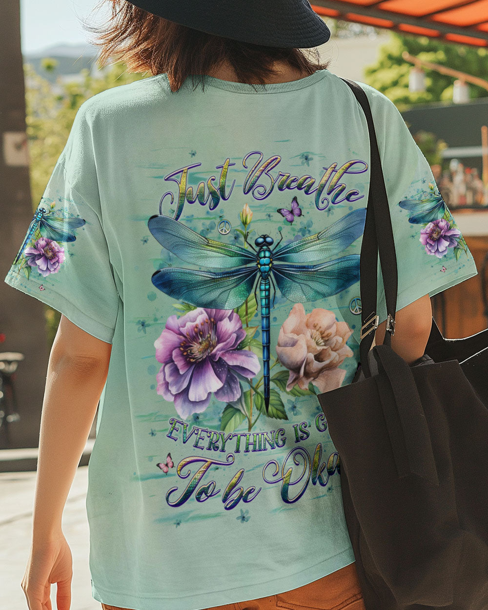 JUST BREATHE DRAGONFLY ALL OVER PRINT - YHHG2401251