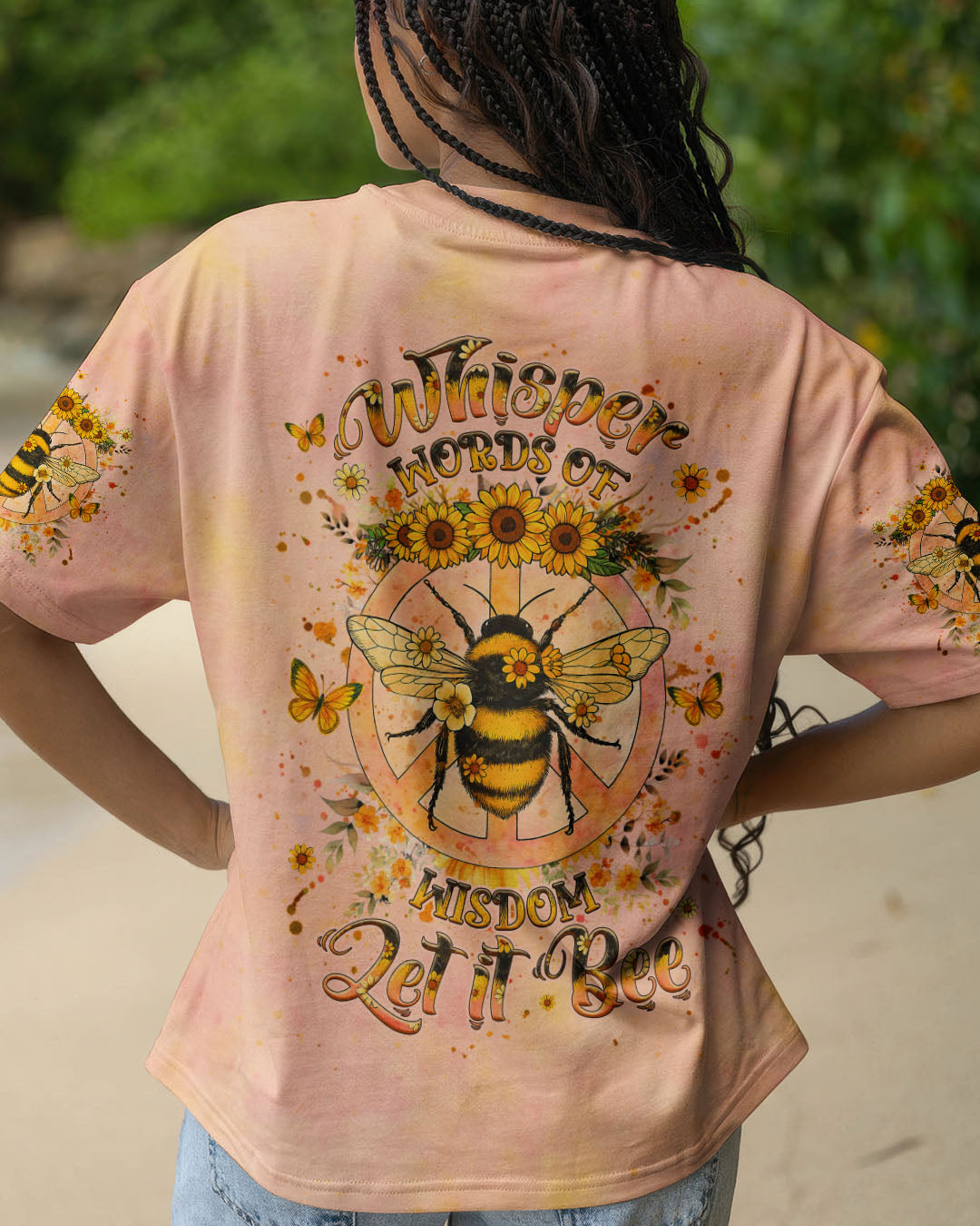WHISPER WORDS OF WISDOM LET IT BEE ALL OVER PRINT - YHHG2406253