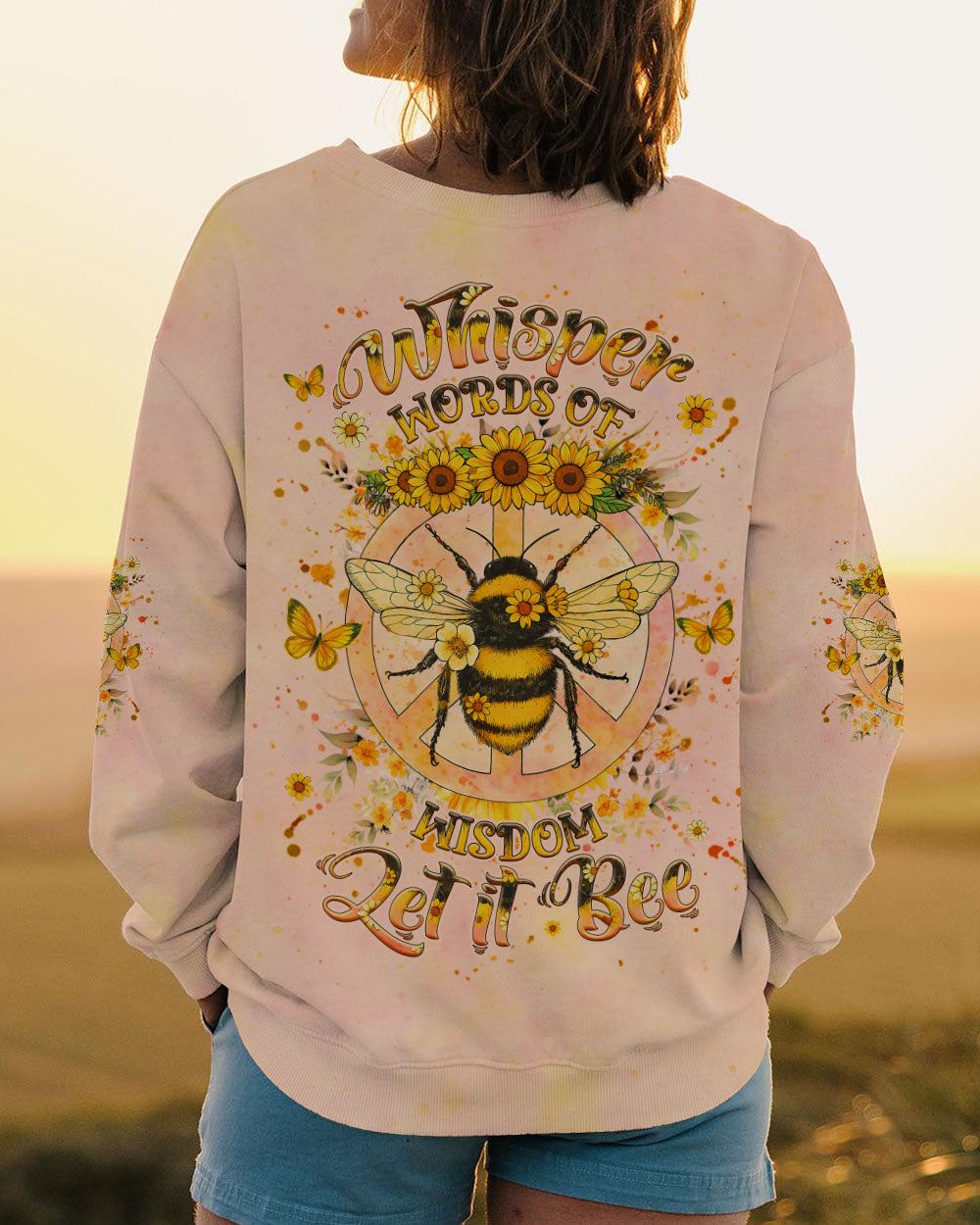 WHISPER WORDS OF WISDOM LET IT BEE ALL OVER PRINT - YHHG2406253