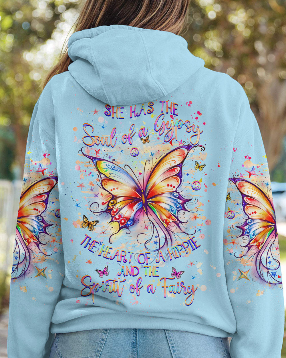 SPIRIT OF A FAIRY BUTTERFLY ALL OVER PRINT - YHHG2407242