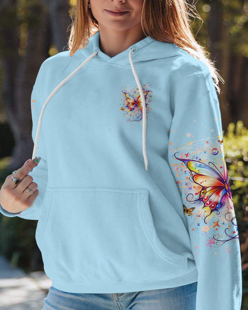 SPIRIT OF A FAIRY BUTTERFLY ALL OVER PRINT - YHHG2407242