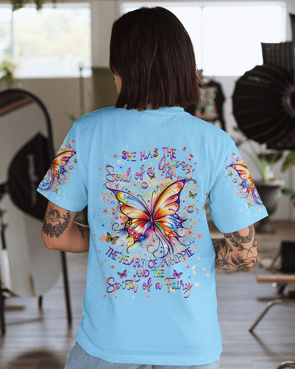 SPIRIT OF A FAIRY BUTTERFLY ALL OVER PRINT - YHHG2407242