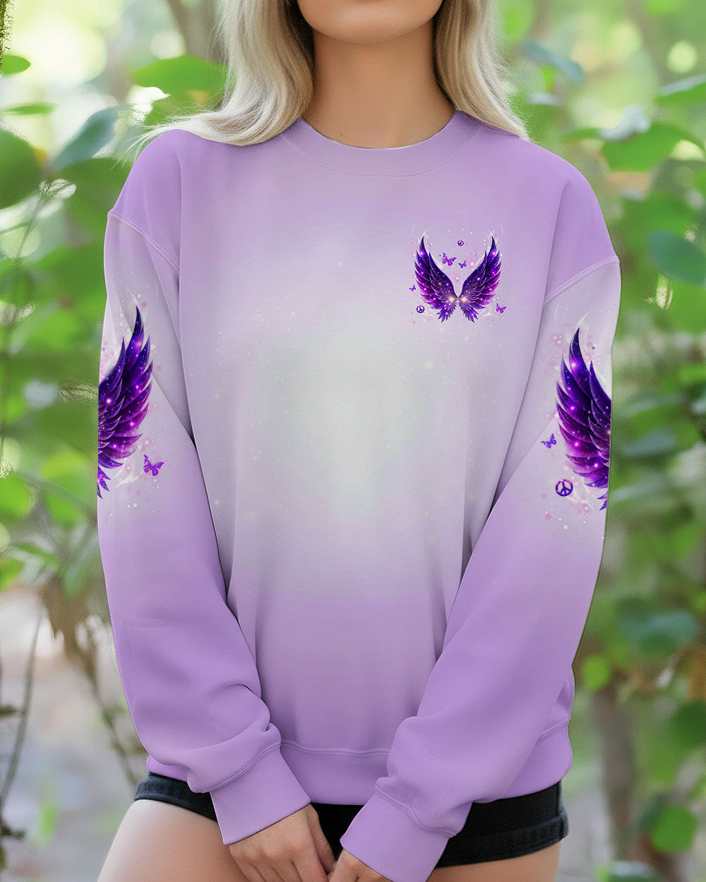I BELIEVE THERE ARE ANGELS AMONG US WINGS ALL OVER PRINT - YHHG2411251
