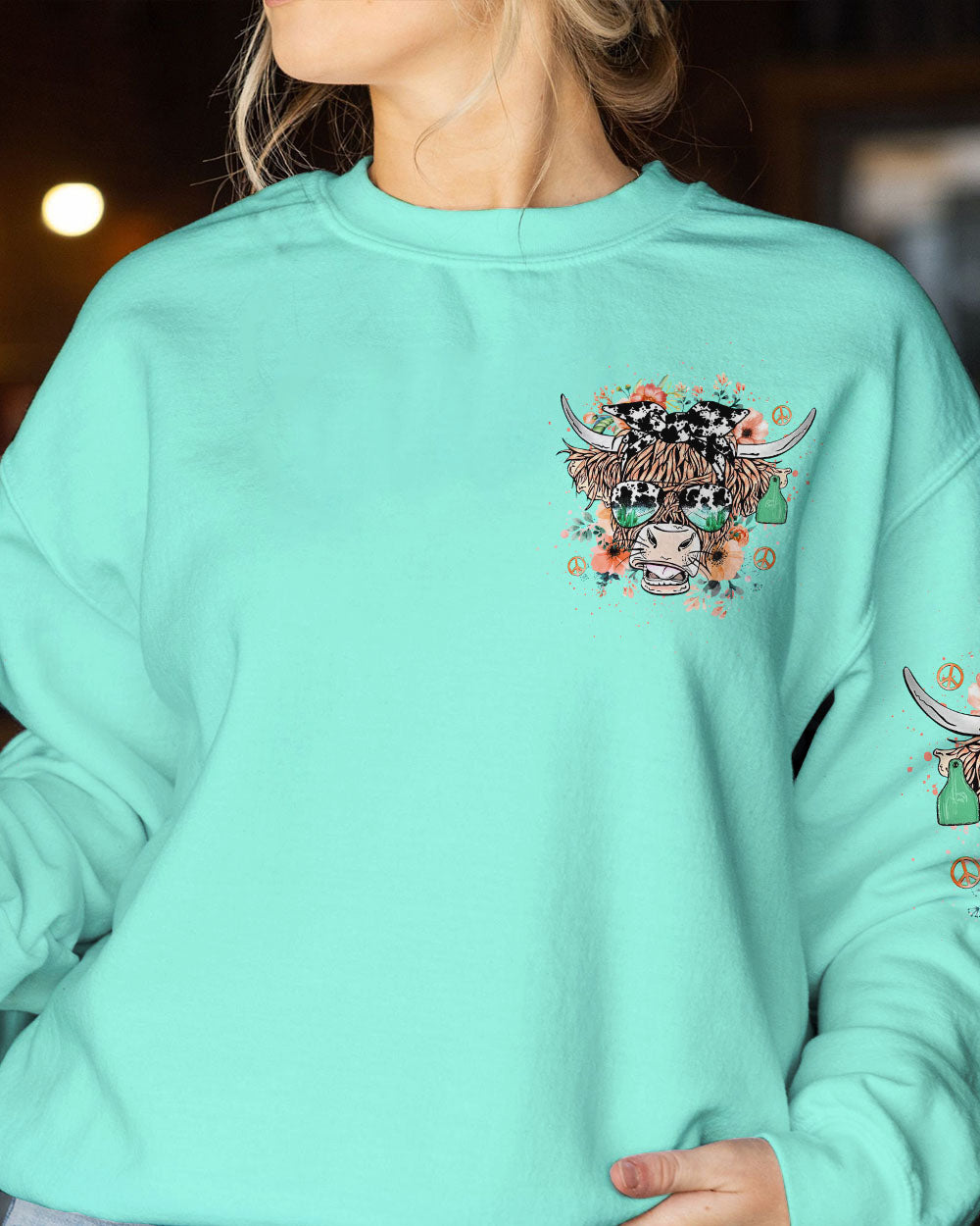 I'M THE CRAZY HEIFER ALL OVER PRINT - YHHG2507233