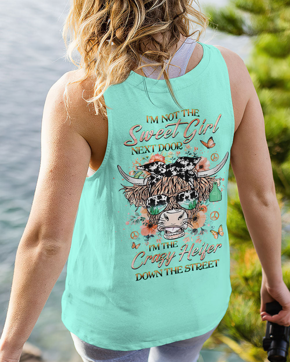 I'M THE CRAZY HEIFER ALL OVER PRINT - YHHG2507233