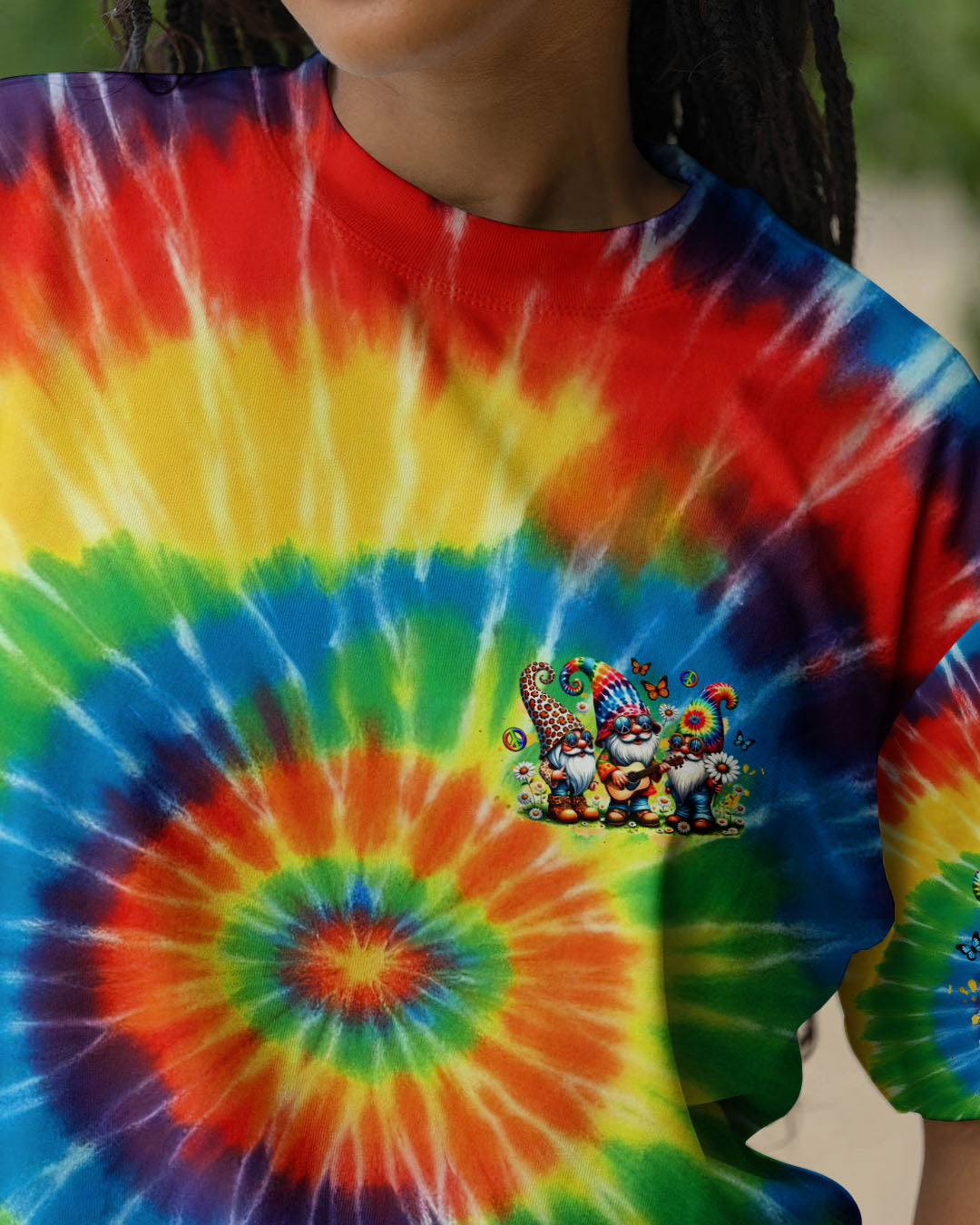 GOOD TIMES CRAZY FRIEND GNOMES ALL OVER PRINT - YHHG2511253