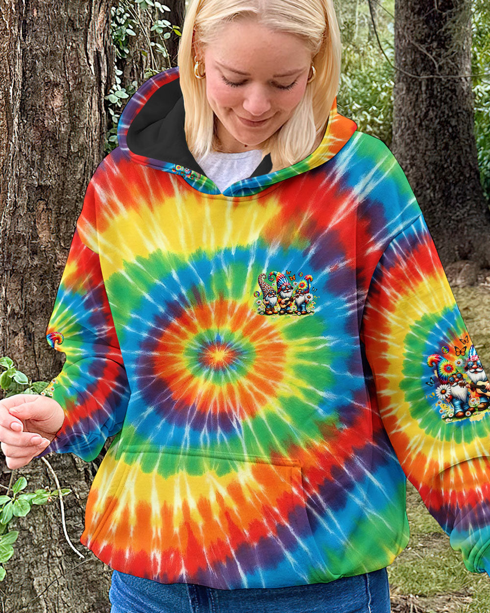 GOOD TIMES CRAZY FRIEND GNOMES ALL OVER PRINT - YHHG2511253