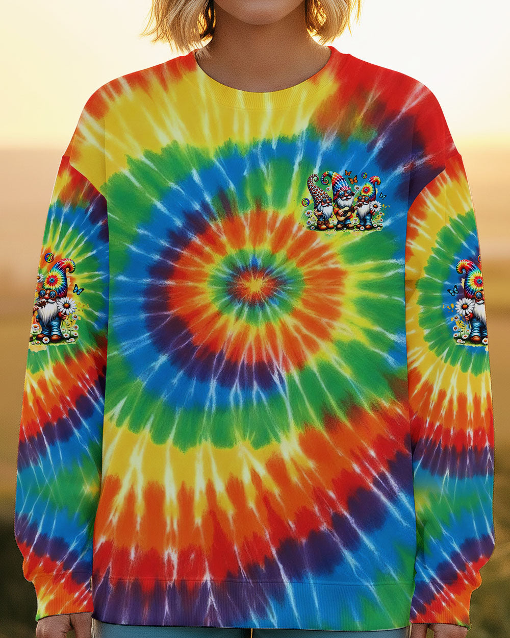 GOOD TIMES CRAZY FRIEND GNOMES ALL OVER PRINT - YHHG2511253