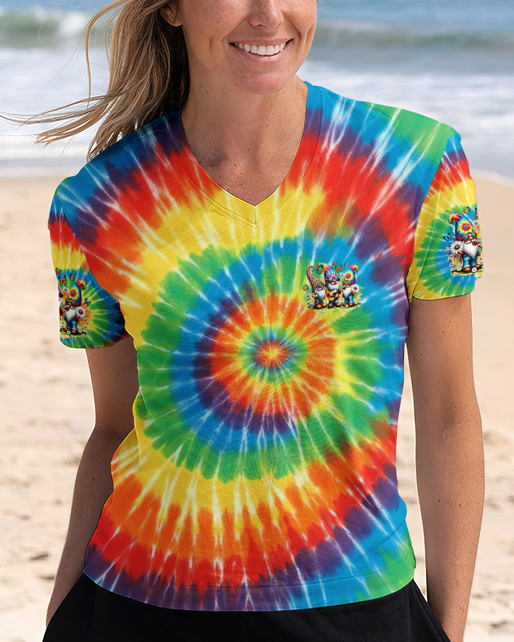 GOOD TIMES CRAZY FRIEND GNOMES ALL OVER PRINT - YHHG2511253