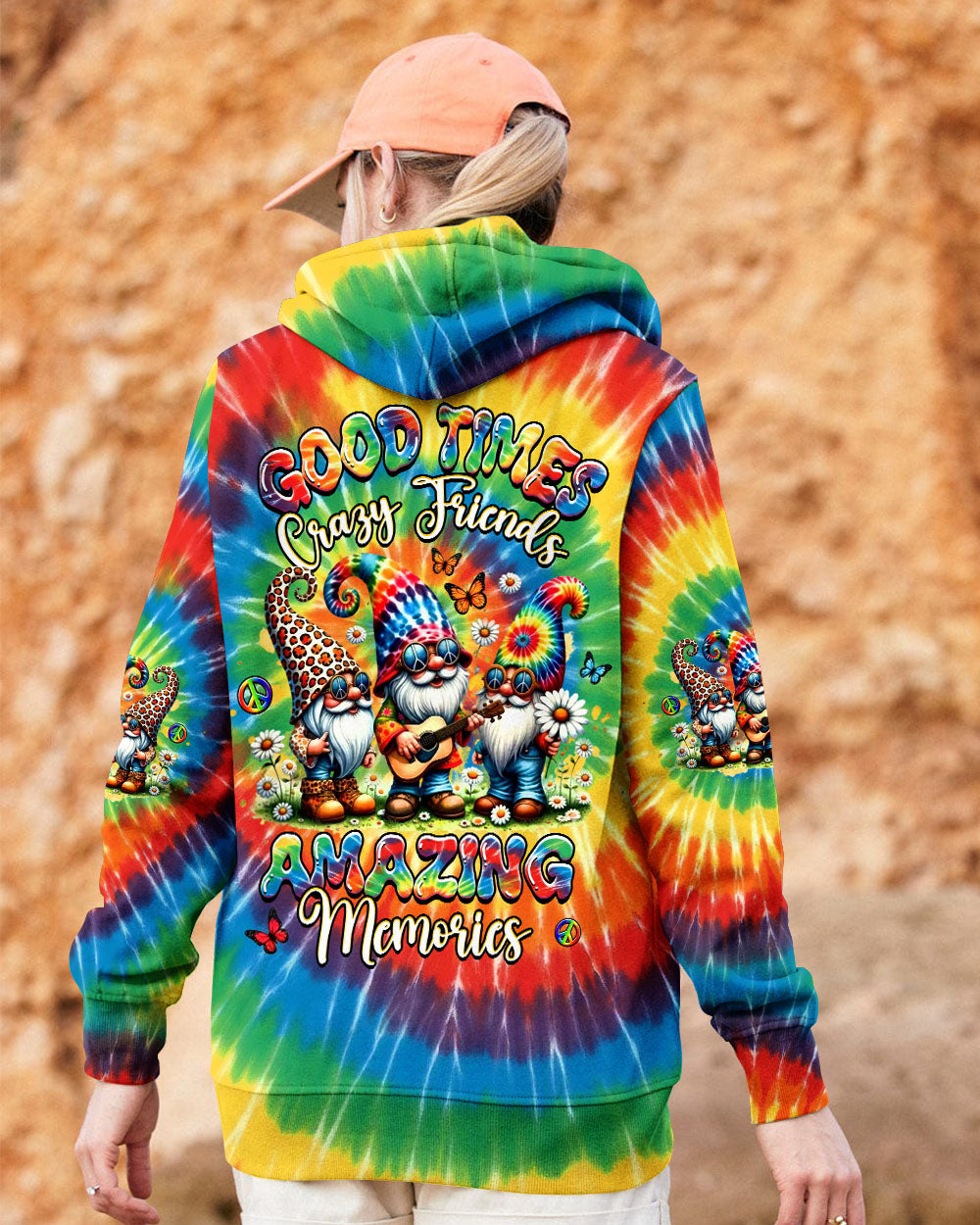 GOOD TIMES CRAZY FRIEND GNOMES ALL OVER PRINT - YHHG2511253