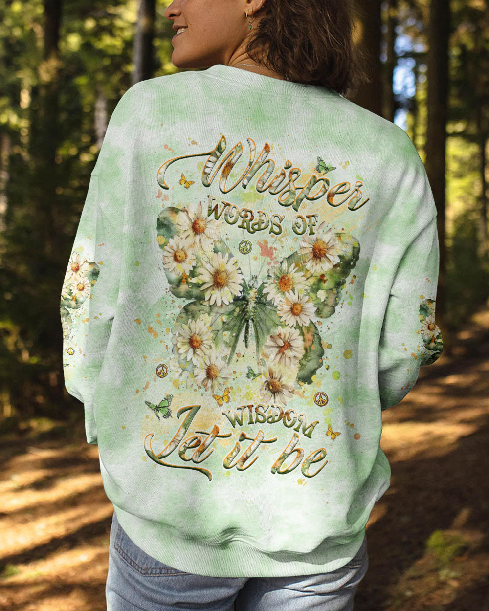 WHISPER WORDS OF WISDOM BUTTERFLY ALL OVER PRINT - YHHG2606242