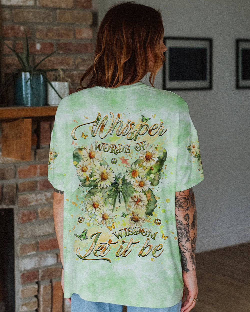 WHISPER WORDS OF WISDOM BUTTERFLY ALL OVER PRINT - YHHG2606242