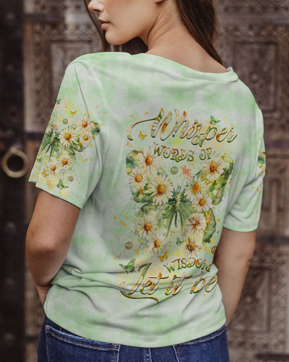 WHISPER WORDS OF WISDOM BUTTERFLY ALL OVER PRINT - YHHG2606242