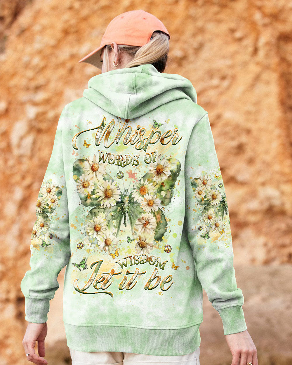 WHISPER WORDS OF WISDOM BUTTERFLY ALL OVER PRINT - YHHG2606242