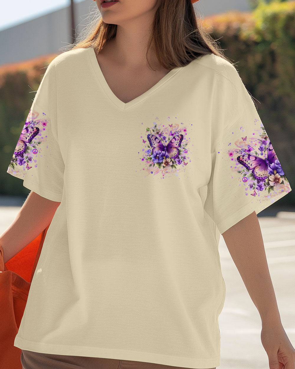 JUST BELIEVE BUTTERFLY ALL OVER PRINT - YHHG2608244